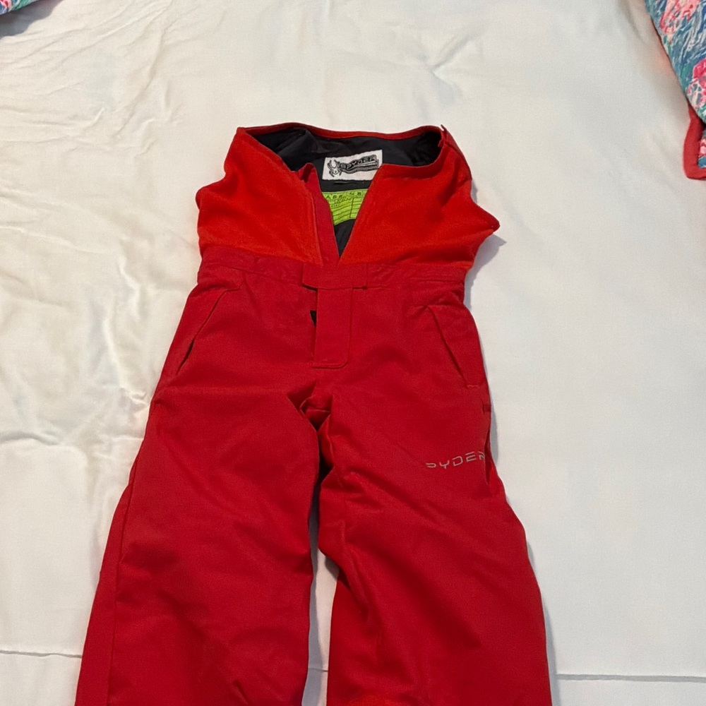 Spyder Boys Expedition Insulated Ski Pant - Volcano Red - Size 7